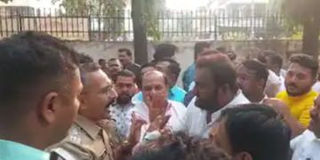 नाशकात पुन्हा राडा,ठाकरे गट व भाजप आमने-सामने
