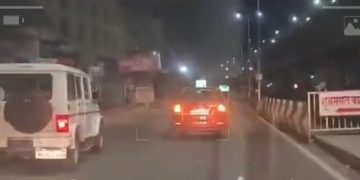 नाशिक पोलिसांच्या आठ वाहनांचा मध्यरात्री थरार