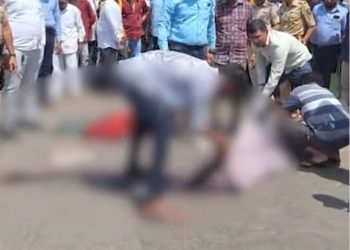 नाशकात टोळक्याने केली  तरुणाची दगडाने ठेचून हत्या