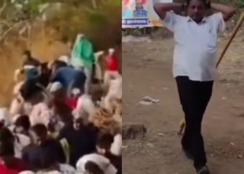 अंजनेरी येथे भाविकांवर मधमाशांचा हल्ला