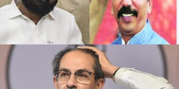 उपमुख्यमंत्री शिंदेंच्या स्वागताला   शिंदेंच !