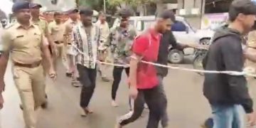 चिमण्याच्या मिरवणुकीतील पाहुण्यांची “वरात”