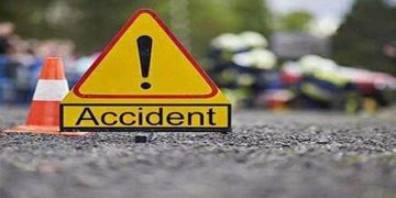 त्र्यंबकेश्वर रस्त्यावर भीषण अपघात