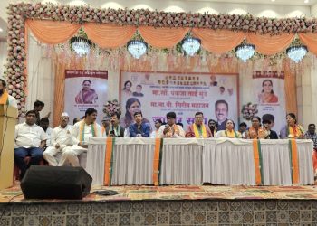 केंद्रात राज्यात भाजप तर प्रभाग क्रमांक 23 मध्ये ही भाजप हवी मंत्री महाजन