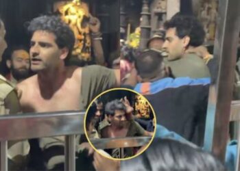त्र्यंबकेश्वराच्या गाभाऱ्यात भक्ताला बेदम मारहाण